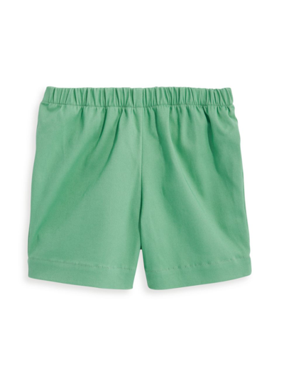Shop Bella Bliss Little Boy's & Boy's Twill Play Shorts In Apple