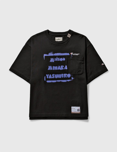 Shop Miharayasuhiro Printed T-shirt In Black