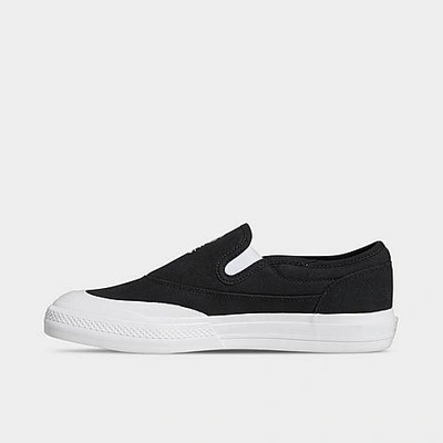 Shop Adidas Originals Adidas Men's Originals Nizza Rf Slip-on Casual Shoes In Black/black/white
