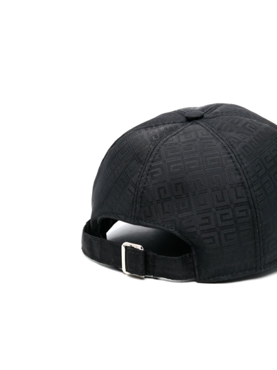 Shop Givenchy 4g Motif Baseball Cap In Black