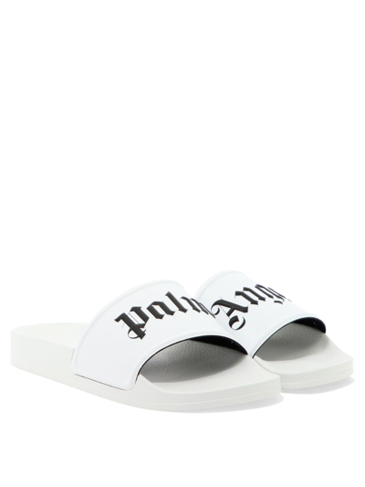 Shop Palm Angels Women's White Other Materials Sandals