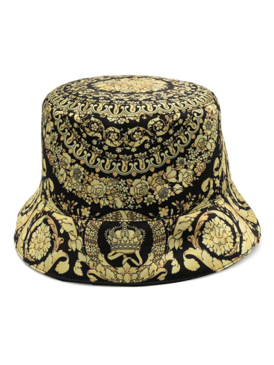 Shop Versace Men's Gold Polyester Hat