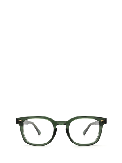 Shop Ahlem Rue Servan Optic Dark Green Glasses