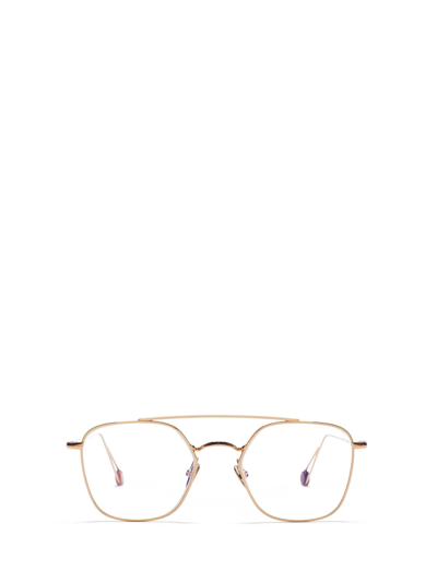 Shop Ahlem Place Colette Optic Peony Gold Glasses