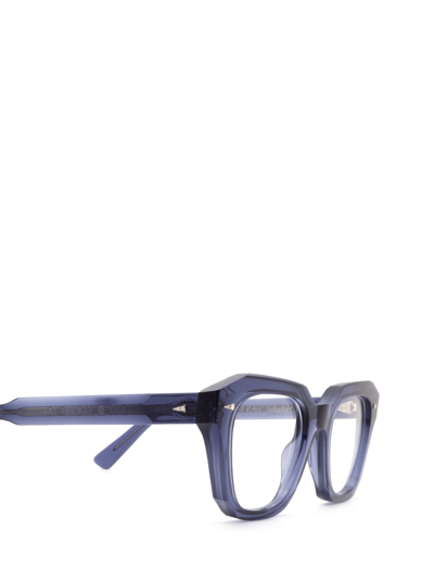 Shop Ahlem Pont Des Arts Optic Raw 8mm Blue Glasses