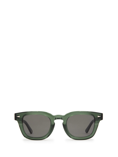 Shop Ahlem Champ De Mars Dark Green Sunglasses