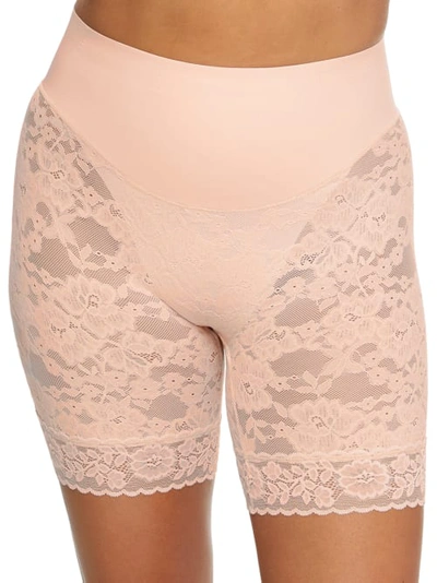 Shop Maidenform Tame Your Tummy Firm Control Lace Shorty In Sandshell Lace
