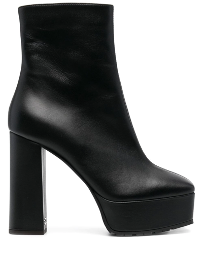 Shop Giuseppe Zanotti New York 140mm Ankle Boots In Black