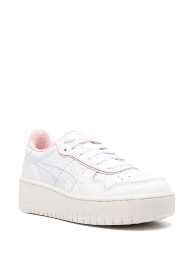 Shop Asics Japan S Pf Low-top Sneakers In White
