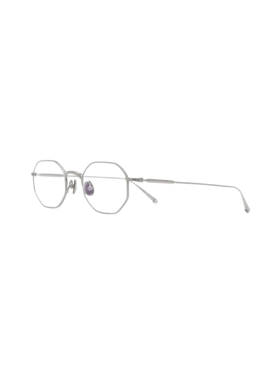 Matsuda Round-frame Optical Glasses In Grey