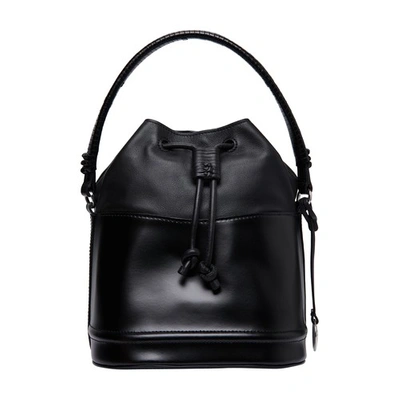 Shop Staud Anges Bucket Bag In Black