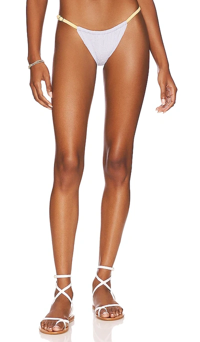 Maaji Frisky Reversible Bikini Bottom In Lavender | ModeSens