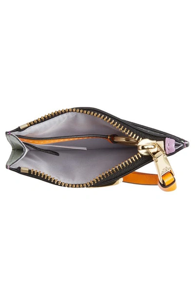 Shop Marc Jacobs Snapshot Leather Id Wallet In Regal Orchid Multi