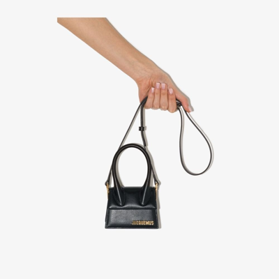 Shop Jacquemus Black Le Chiquito Leather Mini Bag