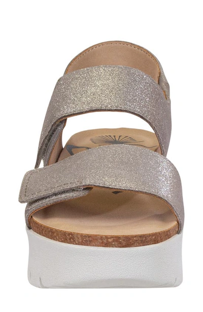 Shop Otbt Montane Platform Sandal In Silver