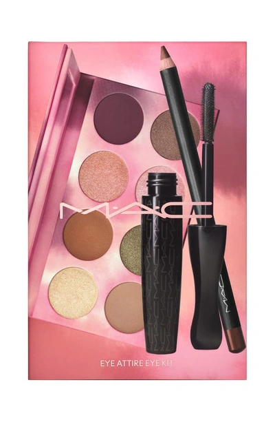 Mac Cosmetics Boldly Bare Eye Attire Eye Makeup Set $83 Value In Brown