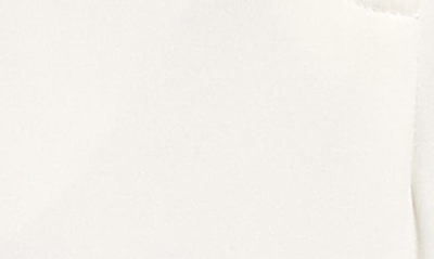Alexander Mcqueen Leaf Crepe Classic Suiting Pants In Ivory
