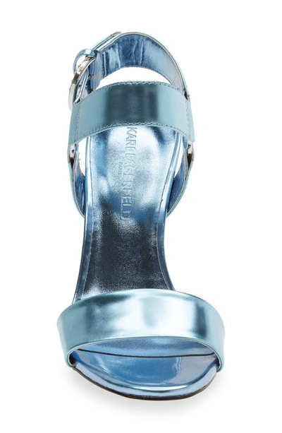 Karl Lagerfeld Cieone Sandal In Grapemist