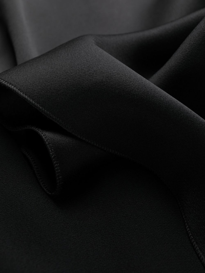 Stella Mccartney Panelled Draped T-shirt Dress In Black