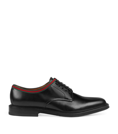 Shop Gucci Leather Shoes In Black