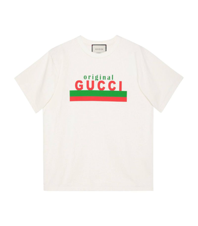 Shop Gucci T-shirt In Neutrals