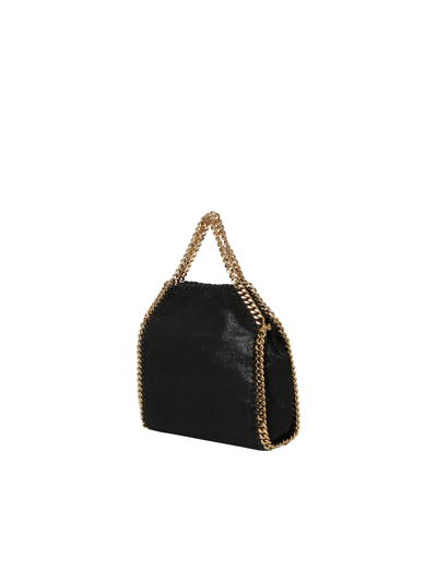 Shop Stella Mccartney Eco-leather Tiny Falabella Bag In Black