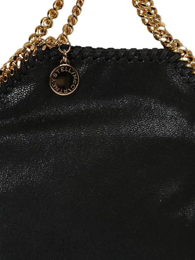 Shop Stella Mccartney Eco-leather Tiny Falabella Bag In Black