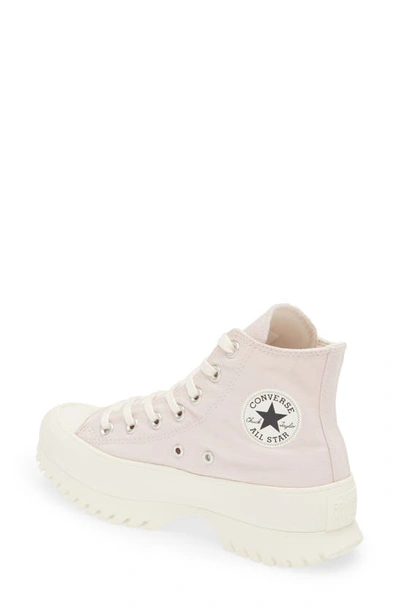 Shop Converse Chuck Taylor® All Star® Lugged 2.0 Hi Sneaker In Barely Rose/ Black/ Egret