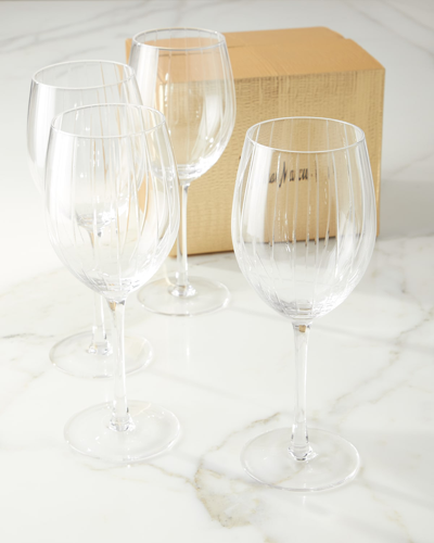 Shop Neiman Marcus Cut Wine Glasses, Set Of 4