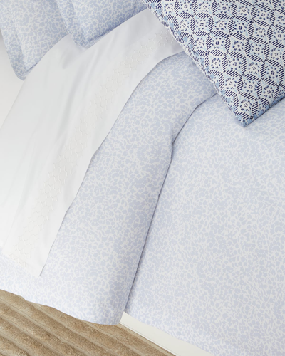 Shop John Robshaw Vamika Periwinkle 400 Thread Count Queen Duvet In Periwnkl