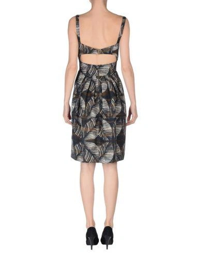 Shop Dsquared2 Knee-length Dress In Cocoa