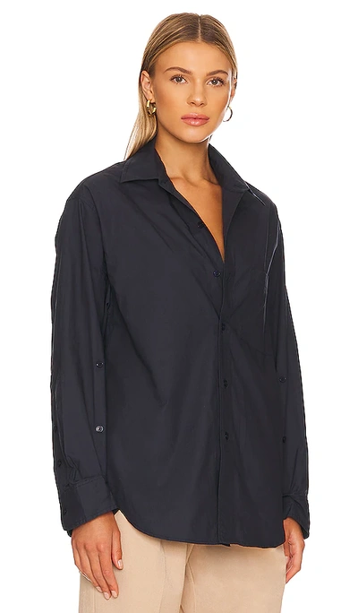 Citizens Of Humanity Kayla Shirt In Navy
