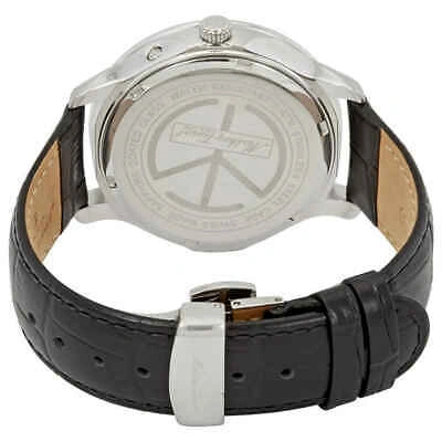 Pre-owned Mathey-tissot Edmond Moon Phase Silver Dial Men's Watch H1886rai