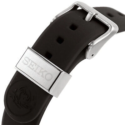 Pre-owned Seiko Prospex Sne593p1 Solar Blue Dial Silicone Strap Men's Diver Watch Warranty
