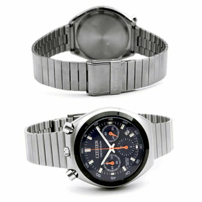 Pre-owned Citizen -new-  Record Label Tsuno Chrono An3660-81l Quartz Dial Date Chronograph