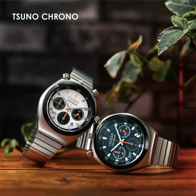 Pre-owned Citizen -new-  Record Label Tsuno Chrono An3660-81l Quartz Dial Date Chronograph