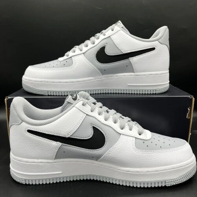 Pre-owned Nike Air Force 1 '07 Lv8 Shoes White Gray Black Dv3501-100 Men's  Multi Size In White Grey | ModeSens