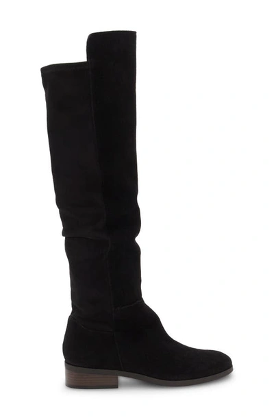 Shop Lucky Brand Calypso Over The Knee Boot In Black