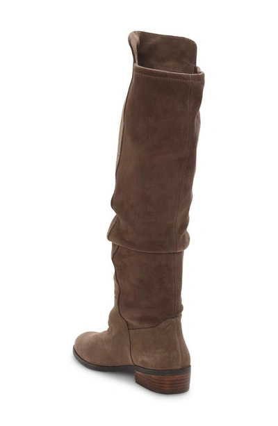 Shop Lucky Brand Calypso Over The Knee Boot In Falcon