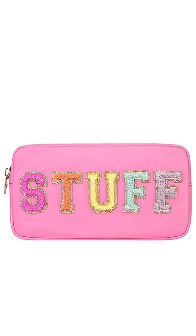 Shop Stoney Clover Lane Stuff Small Pouch In Pink