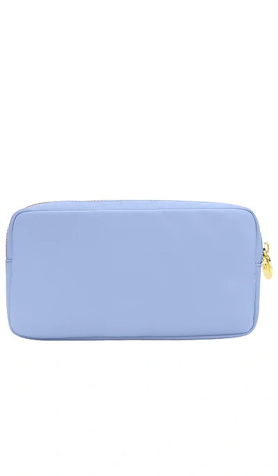 Shop Stoney Clover Lane Classic Small Pouch In Blue