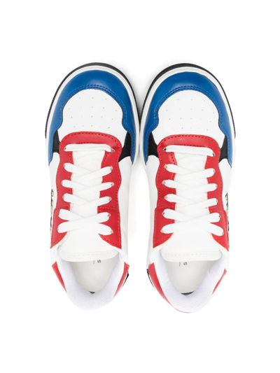 Shop Stella Mccartney X Disney Low-top Sneakers In White