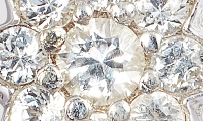Shop Anzie North Star Pendant Charm In Silver/ White Sapphire