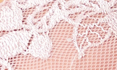 Wacoal B.tempt'd By  Opening Act Lace & Mesh Bralette In Blush Pink