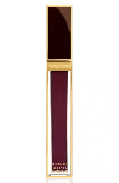 Shop Tom Ford Gloss Luxe Moisturizing Lip Gloss In 19 Smoked Glass