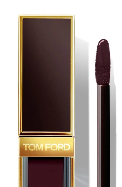 Shop Tom Ford Gloss Luxe Moisturizing Lip Gloss In 19 Smoked Glass