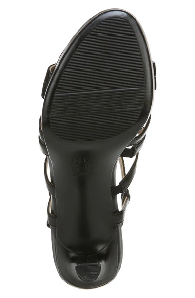 Rsvp Footwear Baylor Strappy Slingback Sandal In Black Smooth