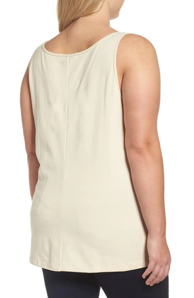 Shop Nic + Zoe Perfect Tank In Sandshell