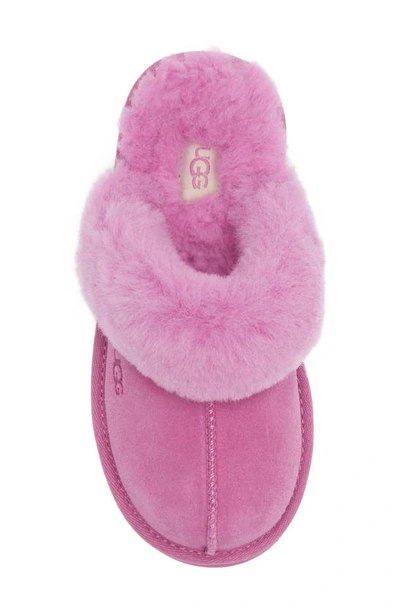 Shop Ugg Cozy Ii Scuff Slipper In Purple Ruby