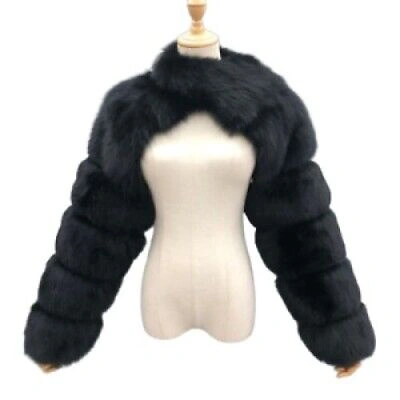 Pre-owned Handmade Real Fox Fur Double Sleeves  Custom Made Bespoke Made To Order In Natural And Dyed Colors